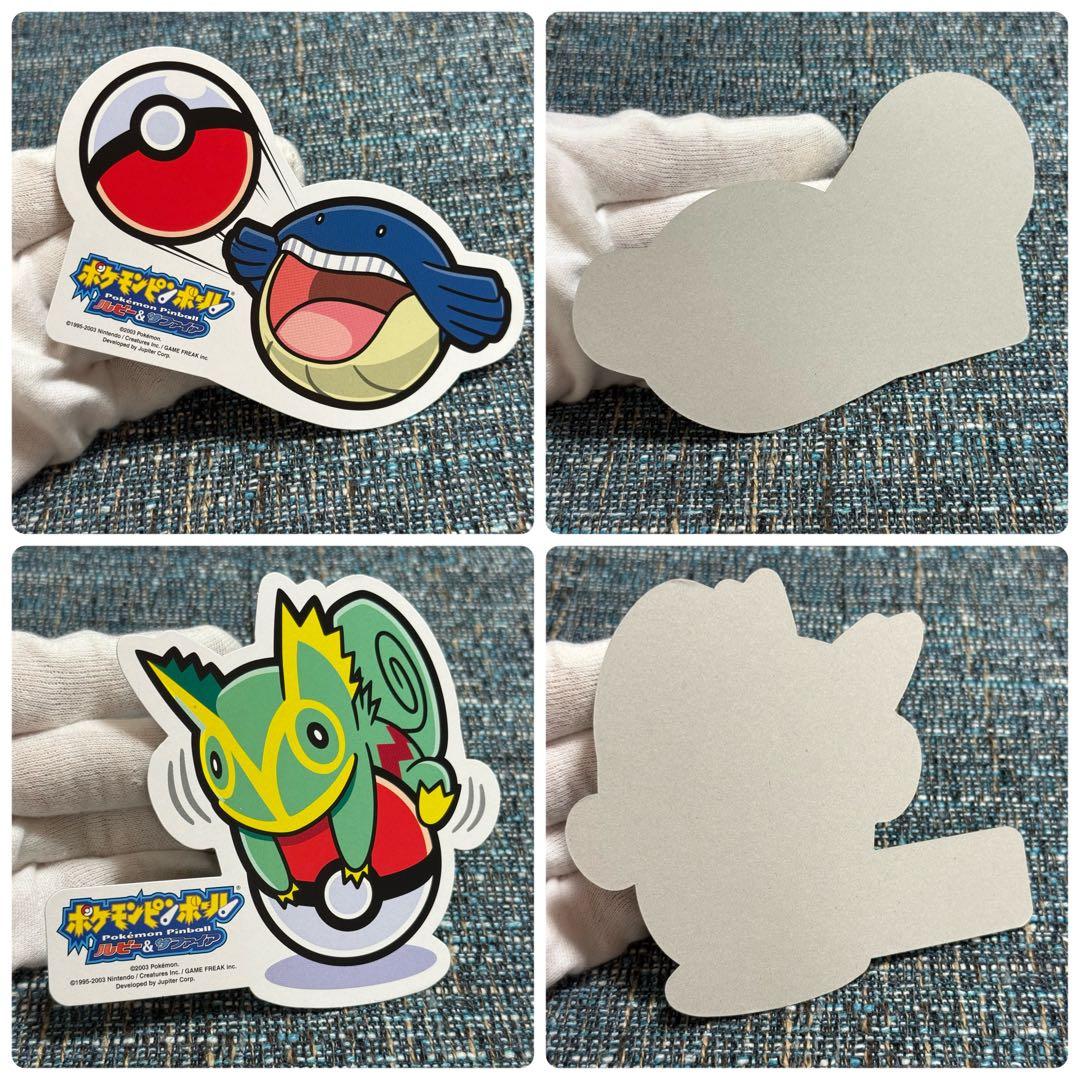 【希少☆美品】ポケモン ピンボール ルビー＆サファイア 店頭販促用POP