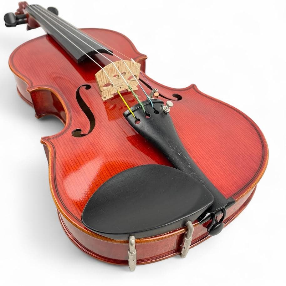 極美品●鈴木バイオリン● No.330 1/2 2008年製 極艶虎杢 上位