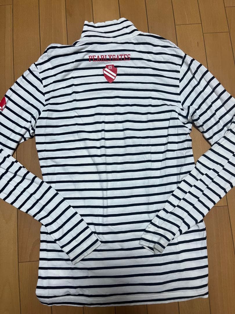 パーリーゲイツ PEARLY GATES モックネック　4