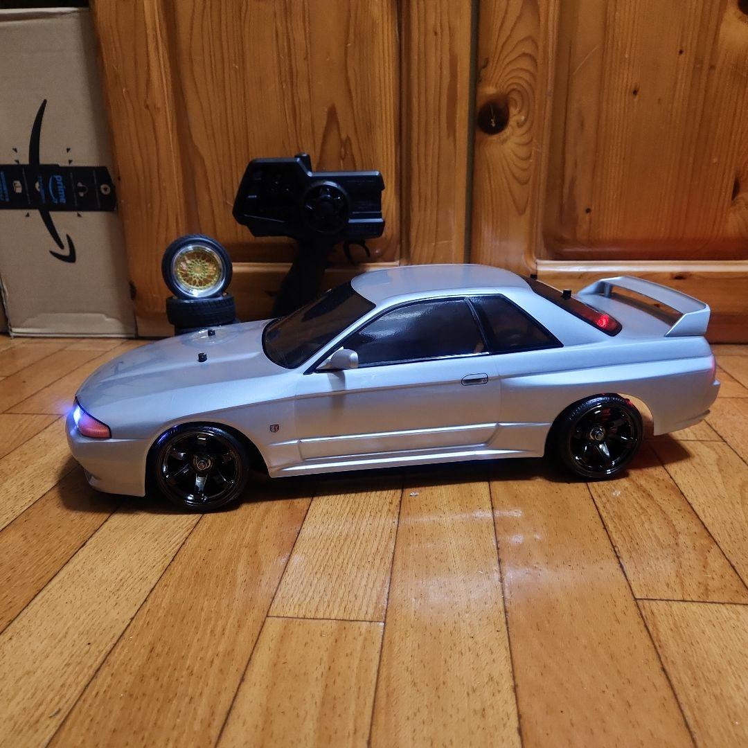 ■専用■　タミヤ ドリフト ラジコン フルセット　TT01　　スカイラインボディ