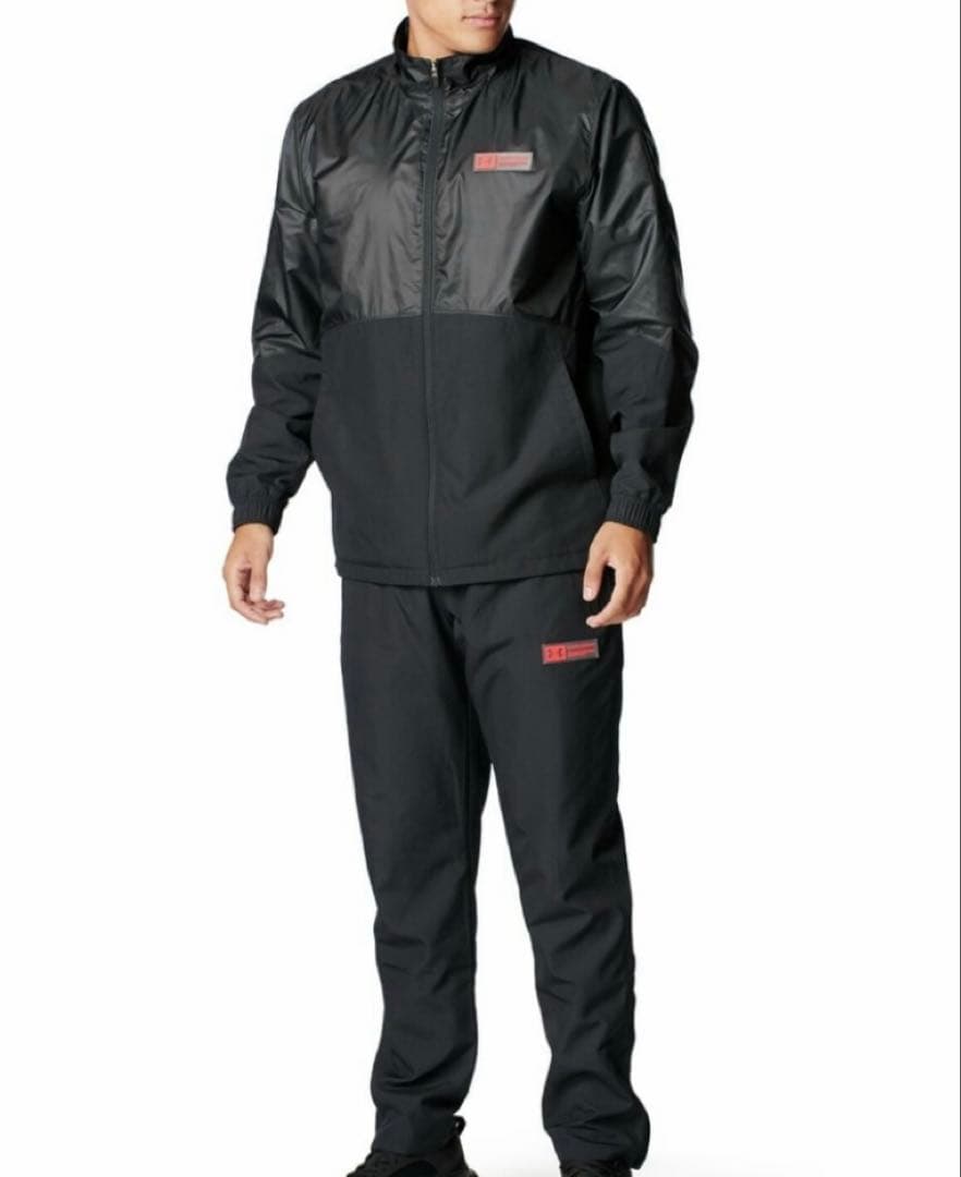 アンダーアーマー　ウインドブレーカー　セット　ランニング　メンズ　冬　防寒