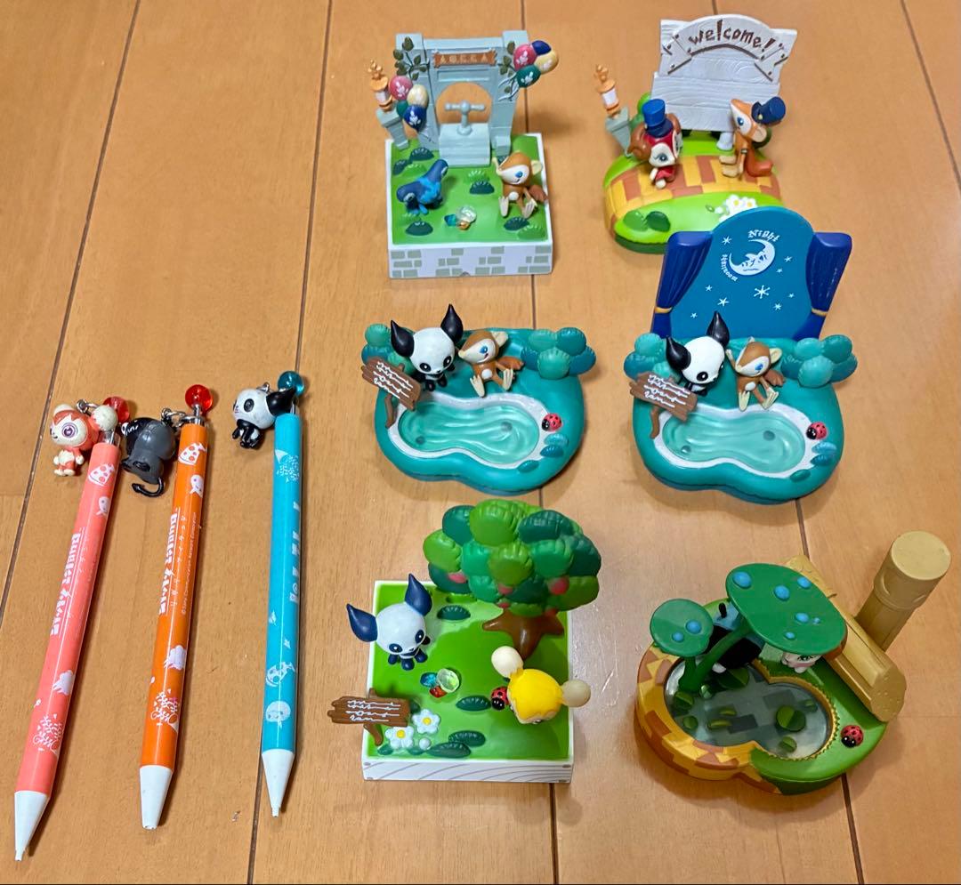 旧 クラシック リヴリーアイランド　フィギュア & シャーペン & ボールペン