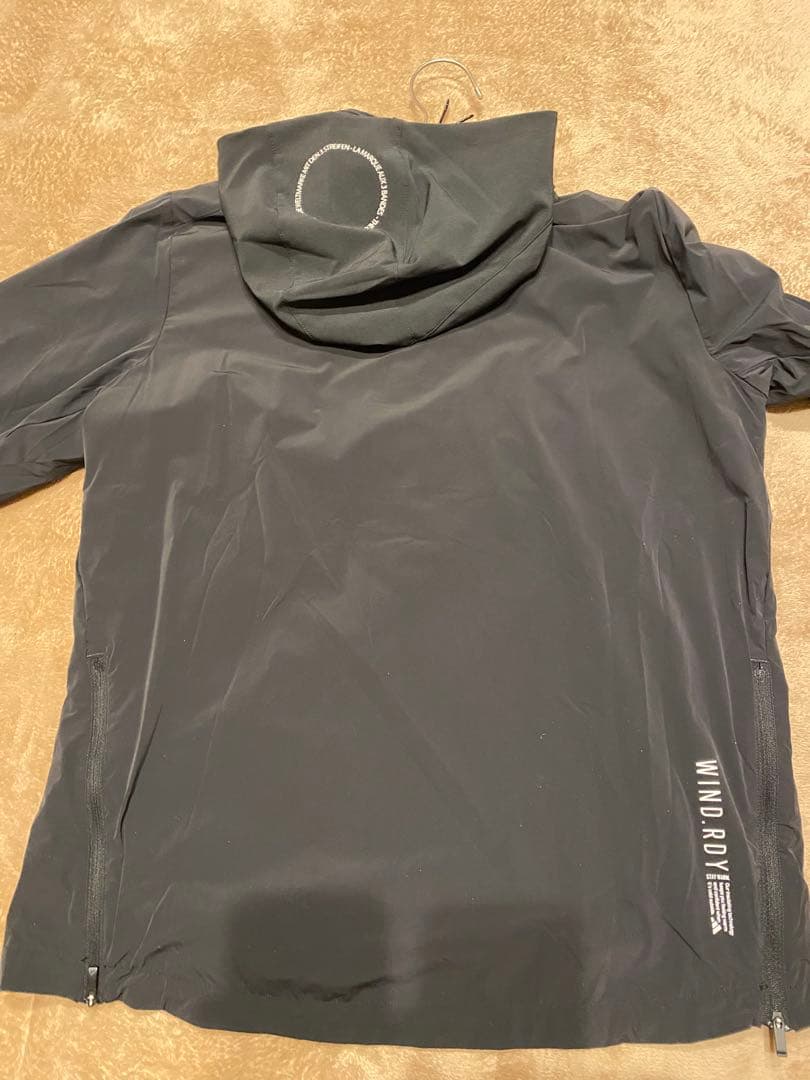 adidas WIND.RDY ジャケット L ブラック　ゴルフウェア