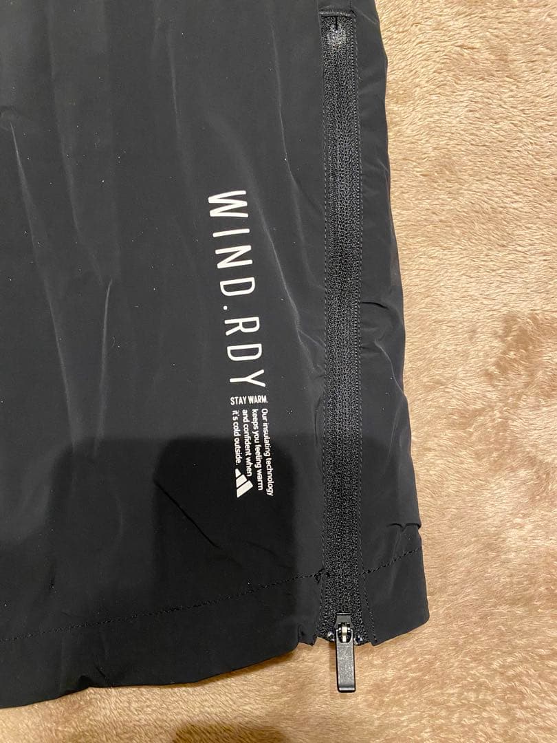 adidas WIND.RDY ジャケット L ブラック　ゴルフウェア