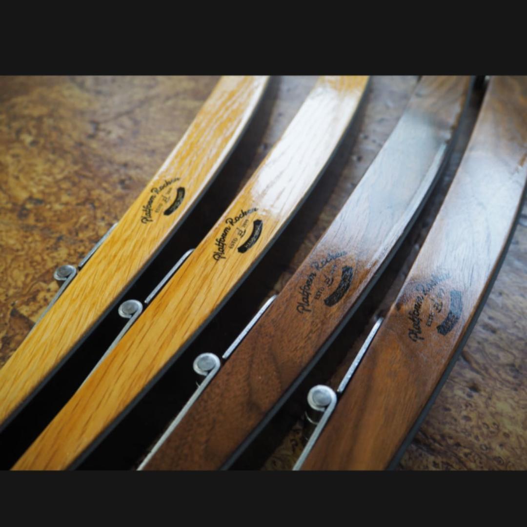 新品未使用 ROCKING BASE 木製ロッキングチェア パーツ ウォルナット