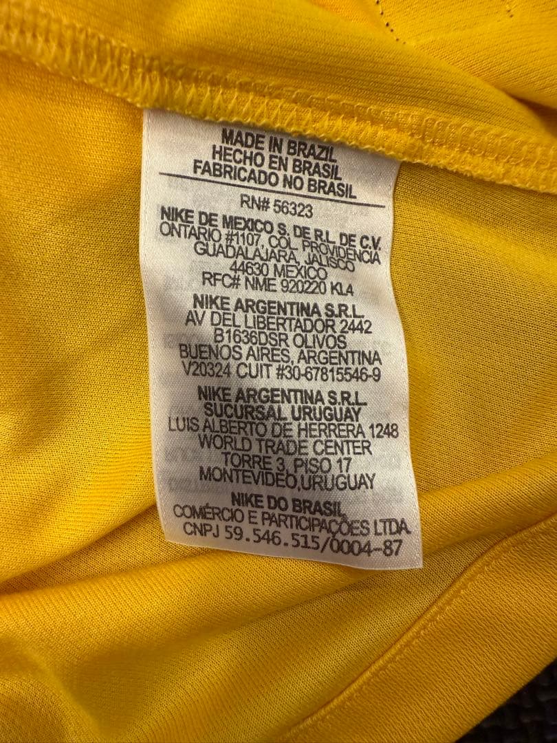 Nike2014年ブラジル代表 オーセンティックユニフォーム　Sサイズ