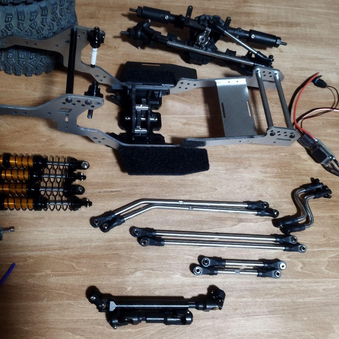 scx10 lcgクローラー パーツ類　esc シャーシ　ダンパー