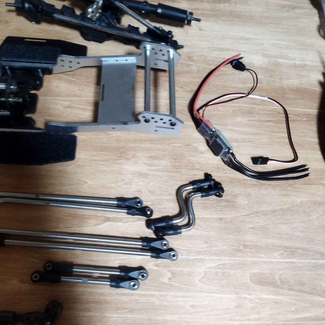 scx10 lcgクローラー パーツ類　esc シャーシ　ダンパー