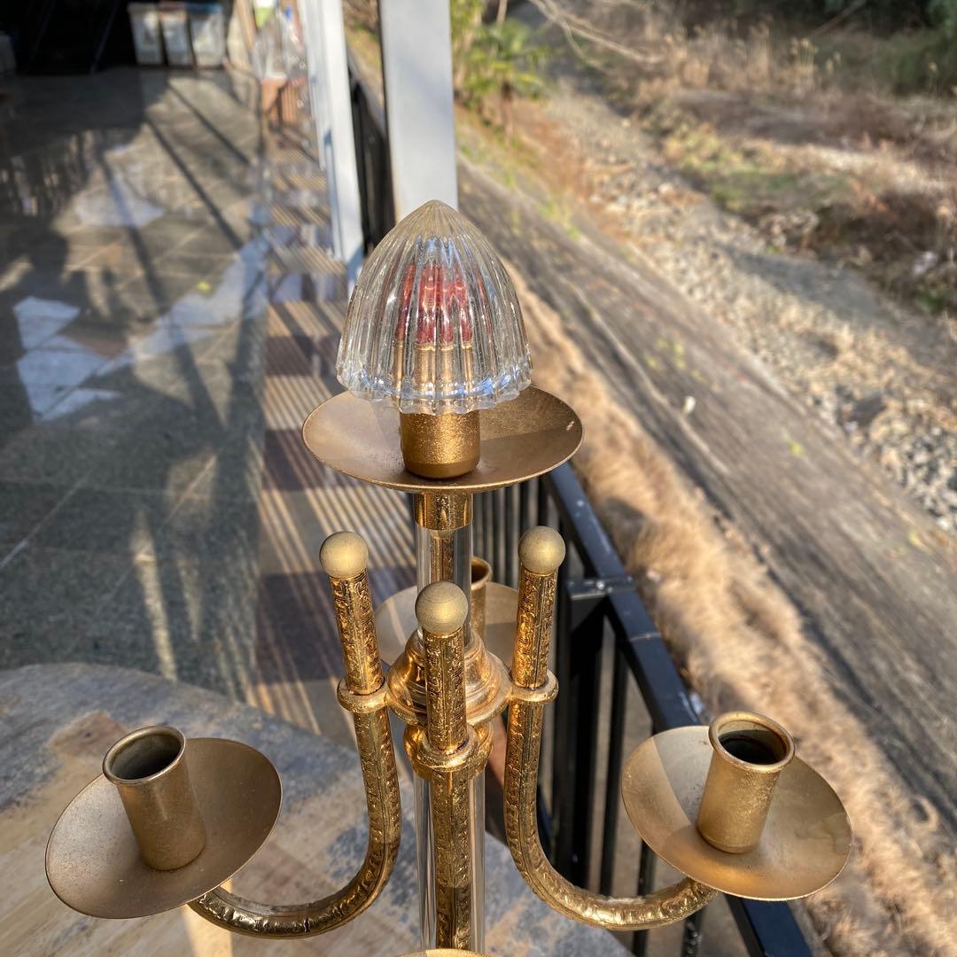 西洋アンティーク　キャンドルホルダー5灯式　燭台　蝋燭立て