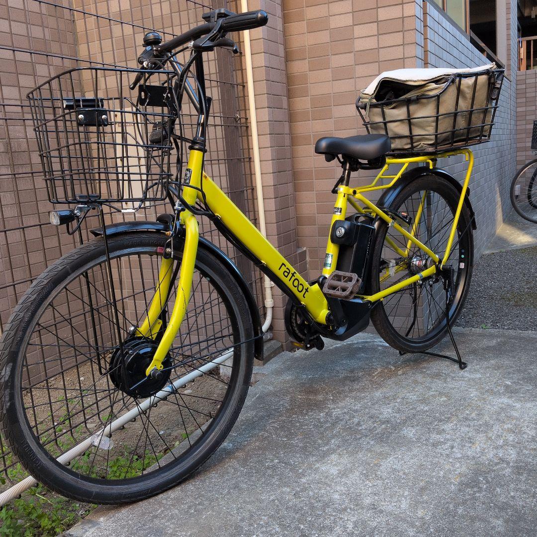 【電動アシスト自転車】rafoot 「1回充電で最大1000km走れる」