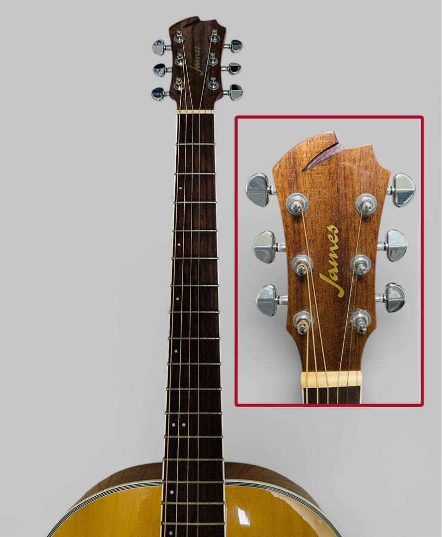 (美品) James J-300A NAT アコースティックギター