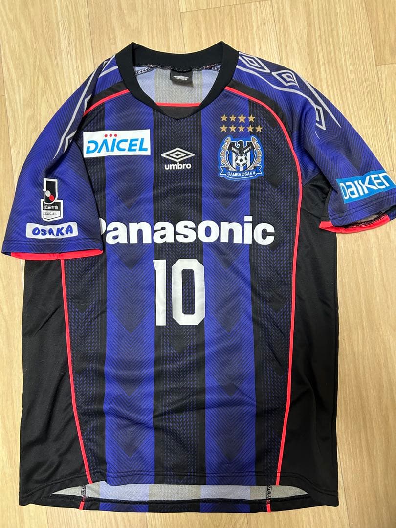 2018年 ガンバ大阪 倉田秋選手 ホーム ユニフォーム アンブロ製