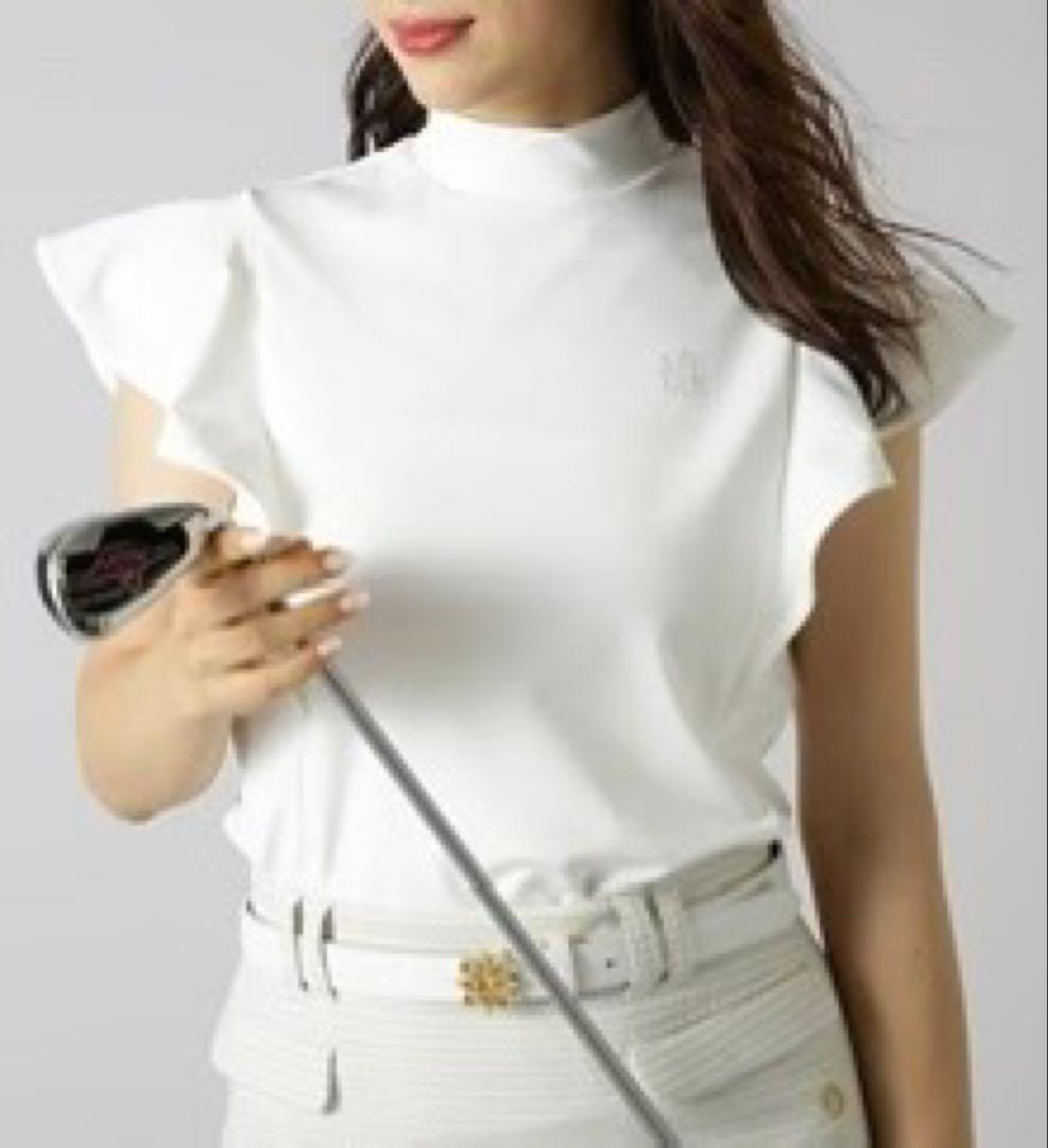 セントアンドリュース　レディース　フリルスリーブシャツ　S 2023年モデル