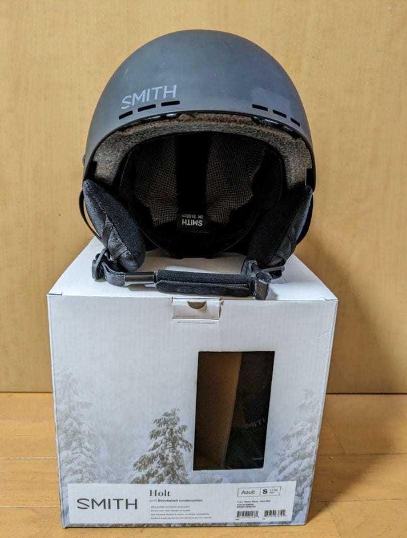 SMITH Holt ヘルメット S/M マットブラック