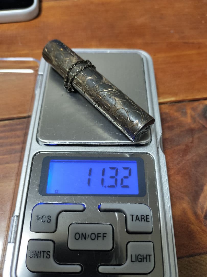 仁丹ケース 　小物入れ　銀製 アンティーク ヴィンテージ　925　工芸品