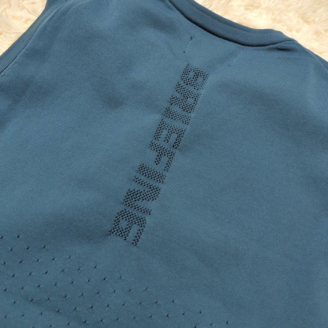 ブリーフィング　ニットベスト ブルー系　　BRG241M27 M