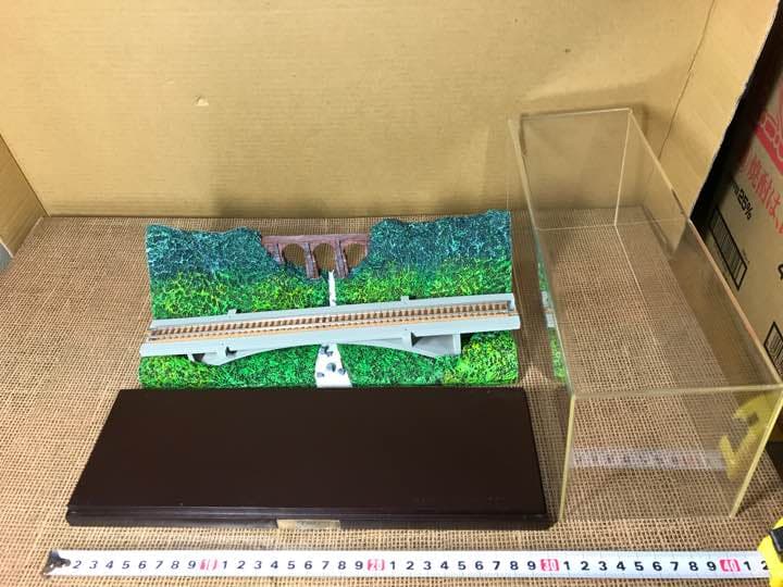 トミックス Nゲージ 1/150 碓氷峠 めがね橋付近ジオラマアクリルケース付