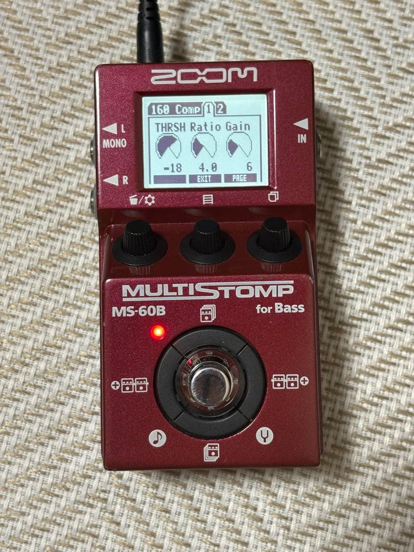 【おまけ付き】ZOOM MS-60B マルチエフェクター