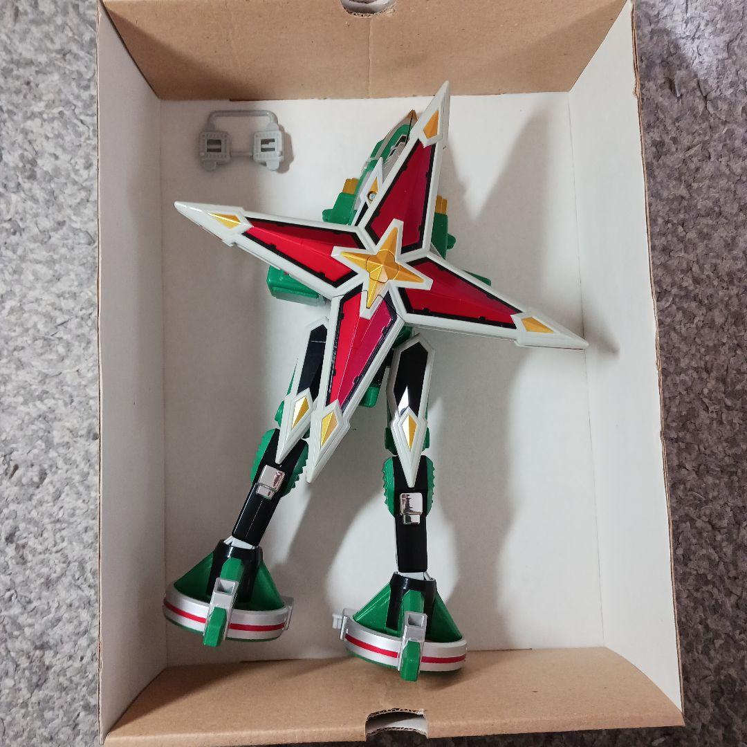 忍風戦隊ハリケンジャー　DX戦隊ロボ 旋風人 轟雷神 天空神 風雷神