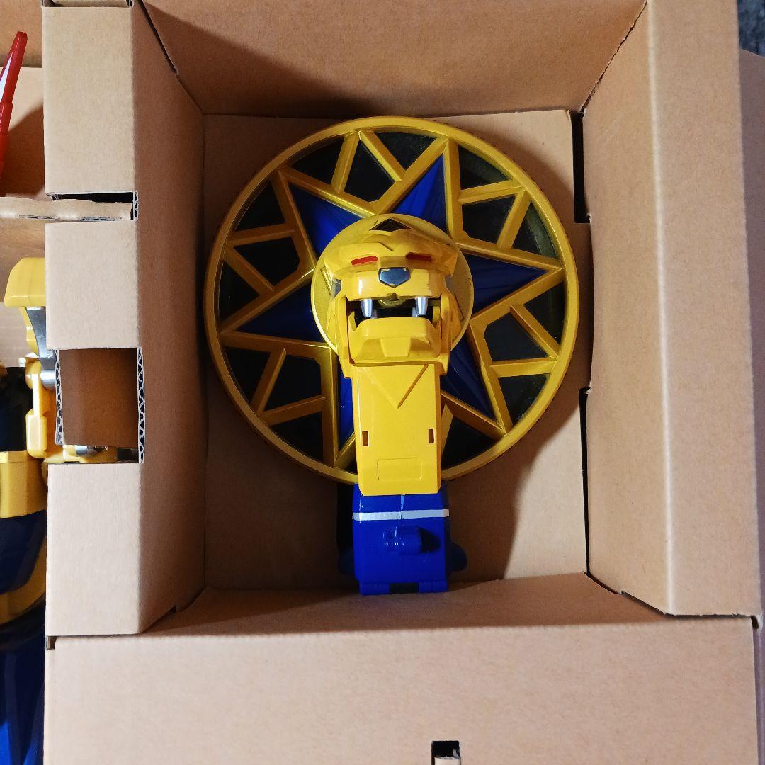 忍風戦隊ハリケンジャー　DX戦隊ロボ 旋風人 轟雷神 天空神 風雷神