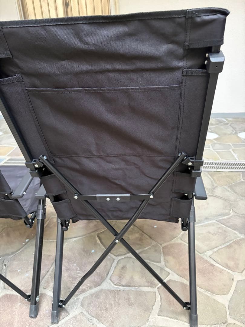 キャプテンスタッグ　ウルトラハイバックチェア　 2脚セット