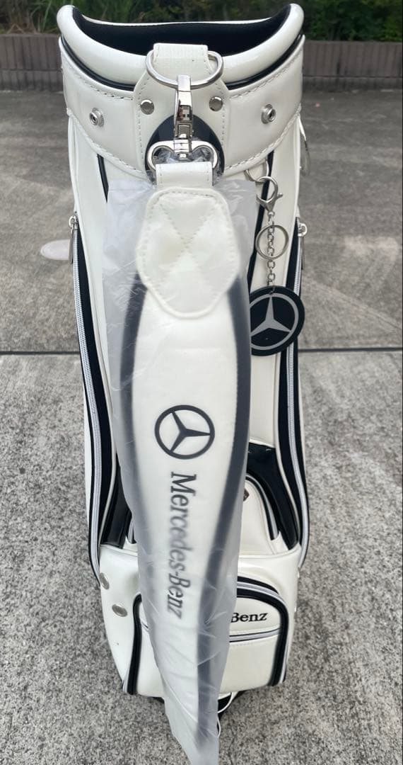 【新品未使用】キャディバック　ホワイト