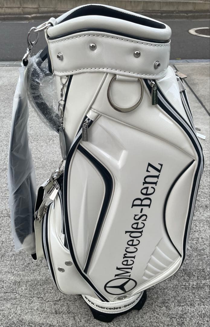 【新品未使用】キャディバック　ホワイト