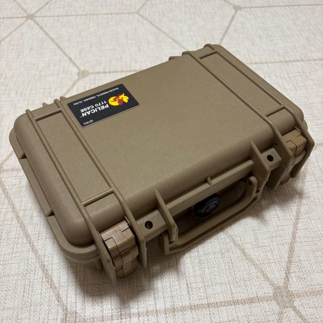 【フォーム付き】PELICAN 1170 デザートタン ペリカンケース