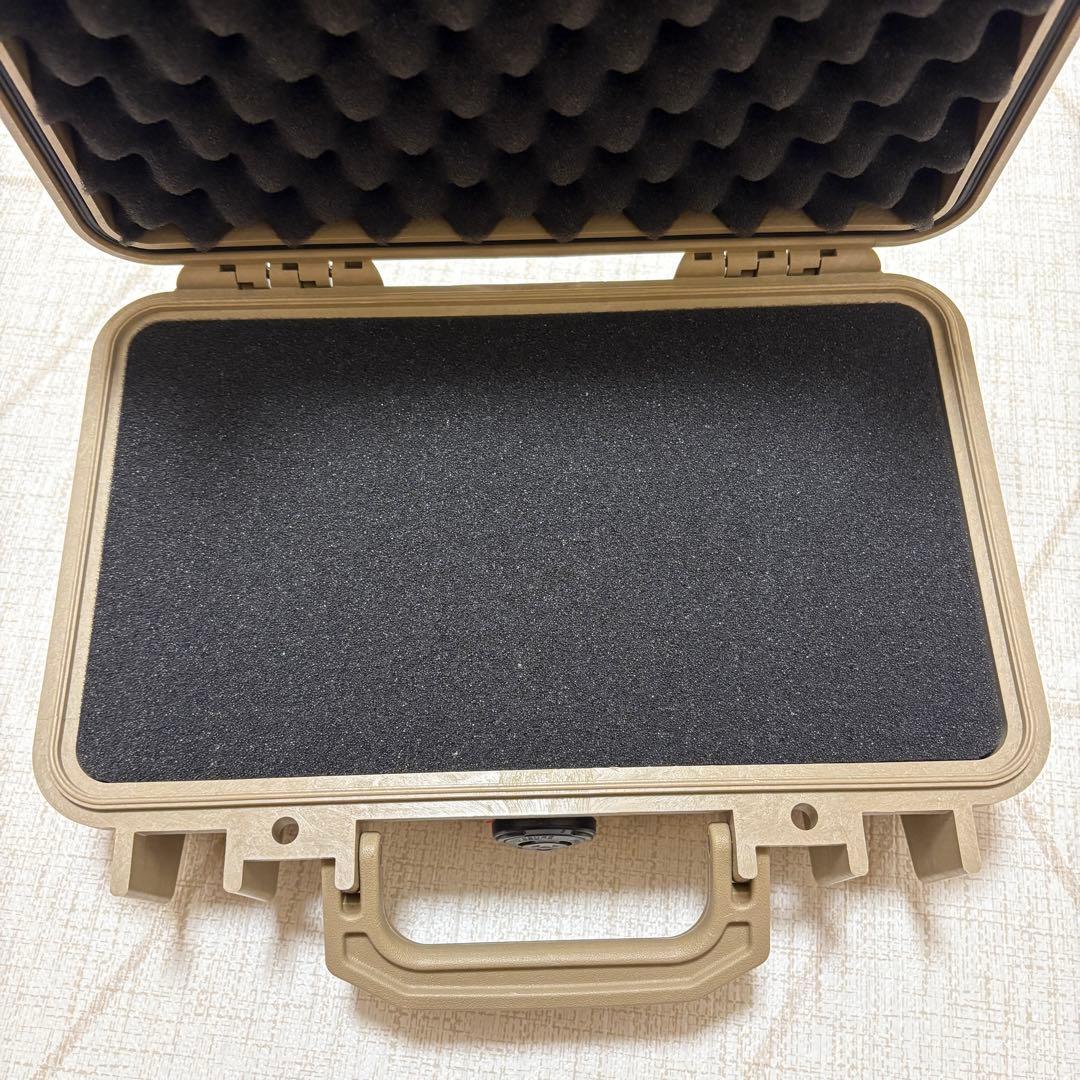 【フォーム付き】PELICAN 1170 デザートタン ペリカンケース