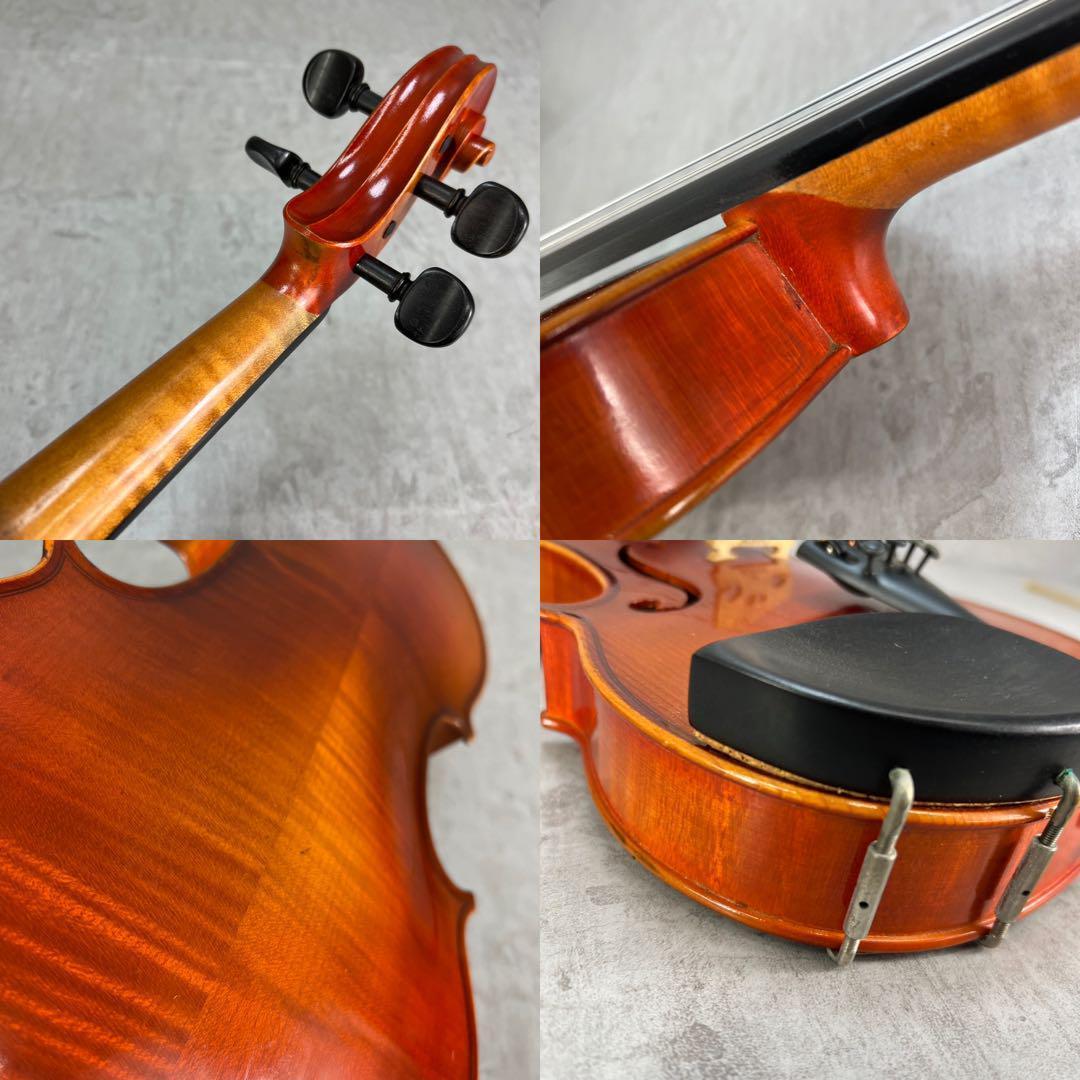 工房メンテナンス済　名器　ローデリヒペゾルト　バイオリン　4/4　802　虎杢