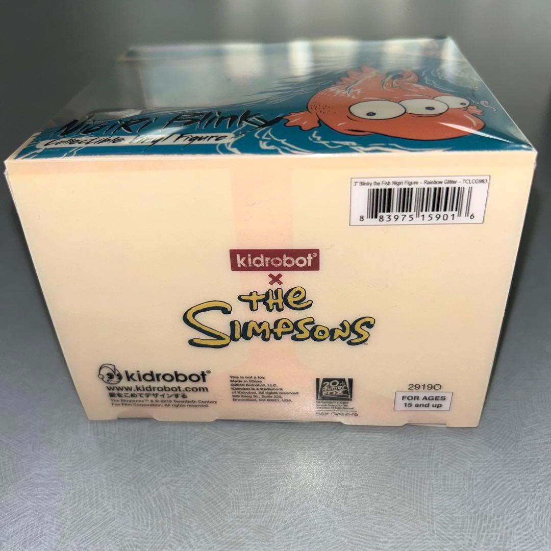 3体セット　ザ・シンプソンズ　ニギリ　ブリンキー　キッドロボット　フィギュア