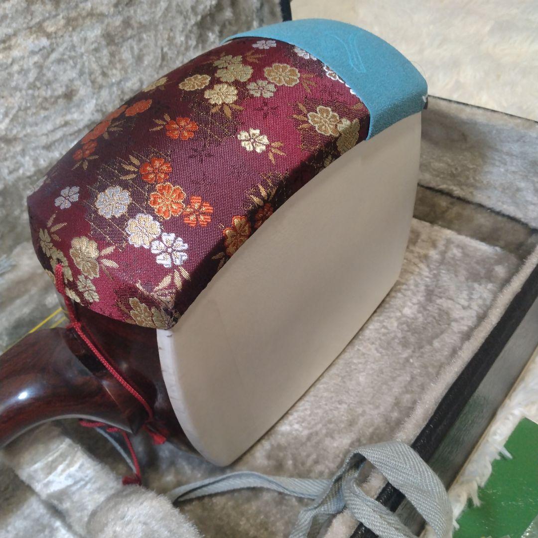 希少ブランド ✨ 美鈴屋 三味線　太棹　紫檀　丸打胴　ハードケース付き