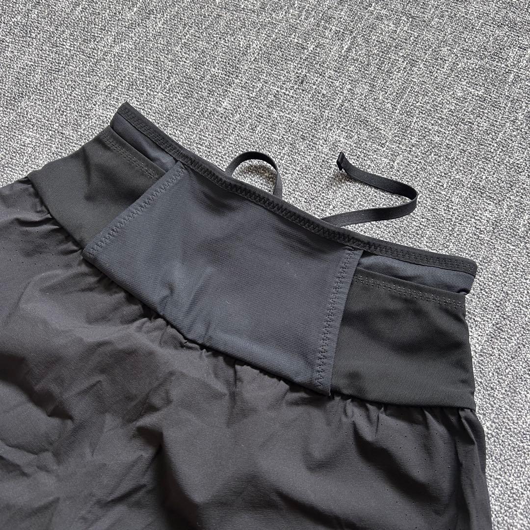 ノースフェイス　フライウェイトスピードショーツ　黒　S　メンズ