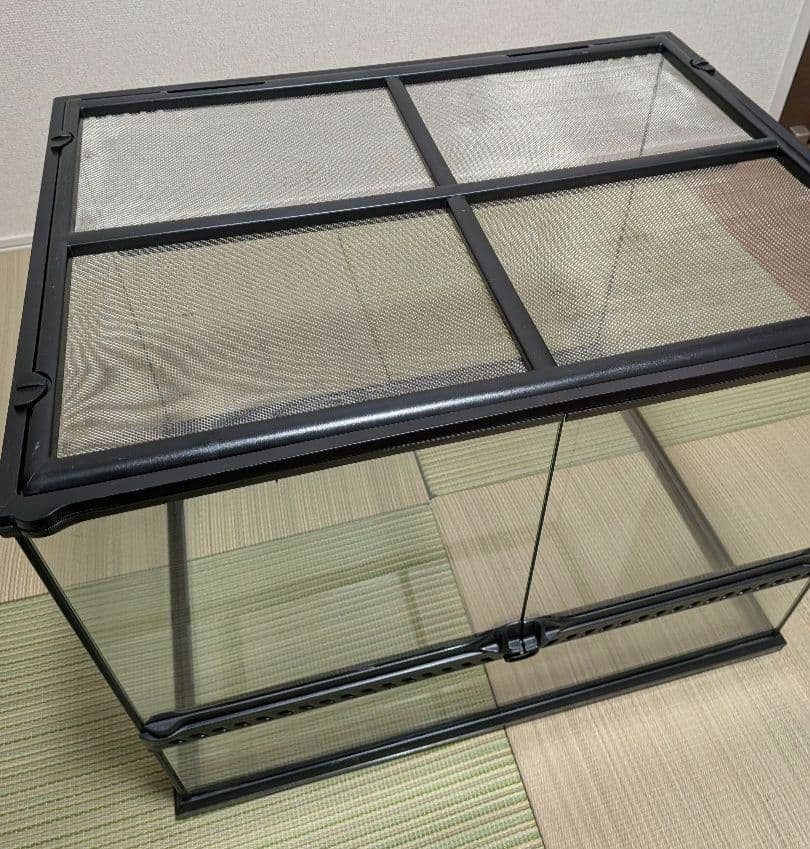 【美品 クリーンアップ済み】グラステラリウム 6045 爬虫類ケージ