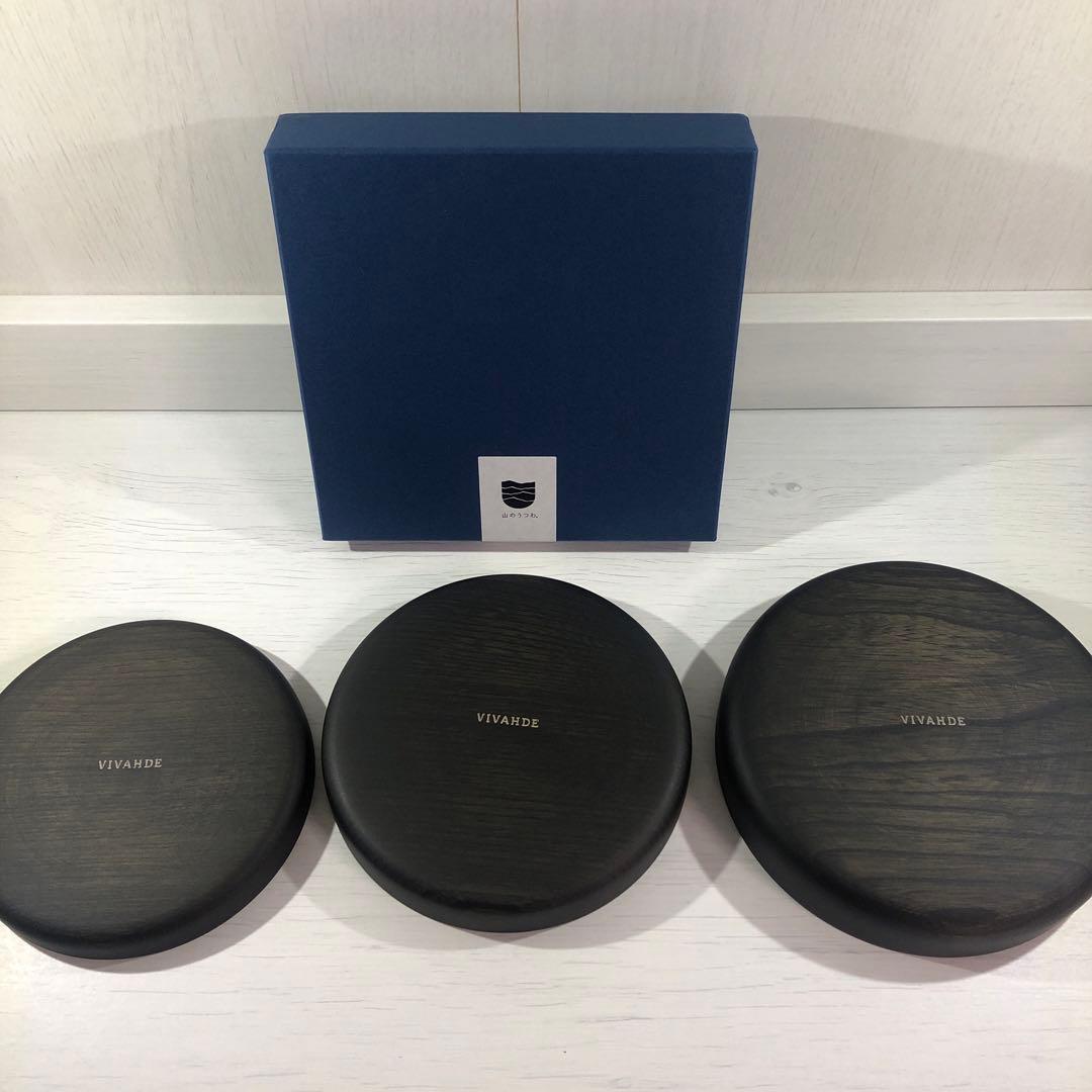 VIVAHDE 山のうつわ （ DISH ）ブラック