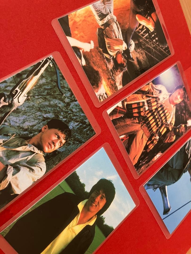 ジャッキーチェーン　ラミネートカード　当時劇場グッズ　ラミカ　27枚セット