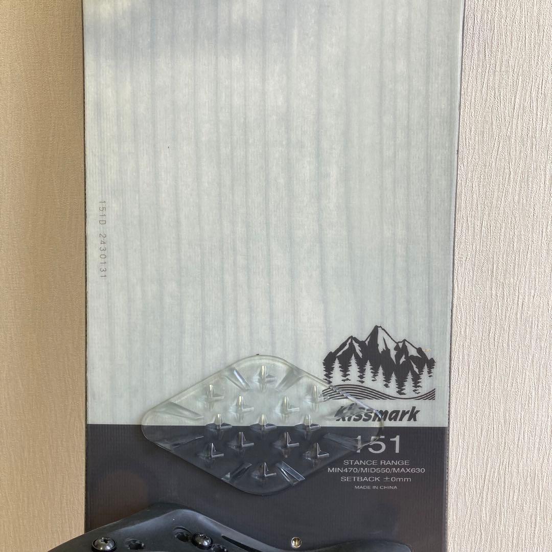 美品★セット★kissmark FLUX 板　カバー　ビンディング　デッキパッド