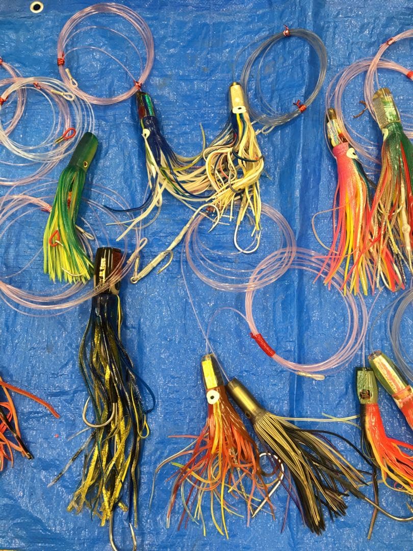 S406 トローリングヘッド仕掛け用　22個セット　ケース付き