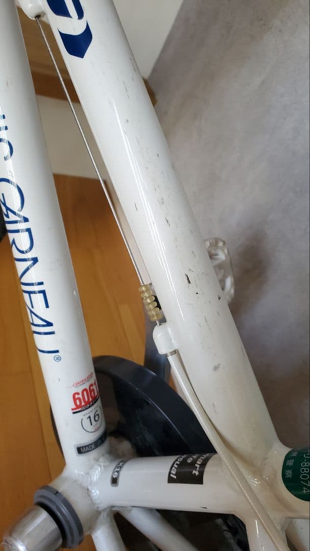 【送料込み】LOUIS GARNEAU◆キッズサイクル◆ ホワイト◆16インチ