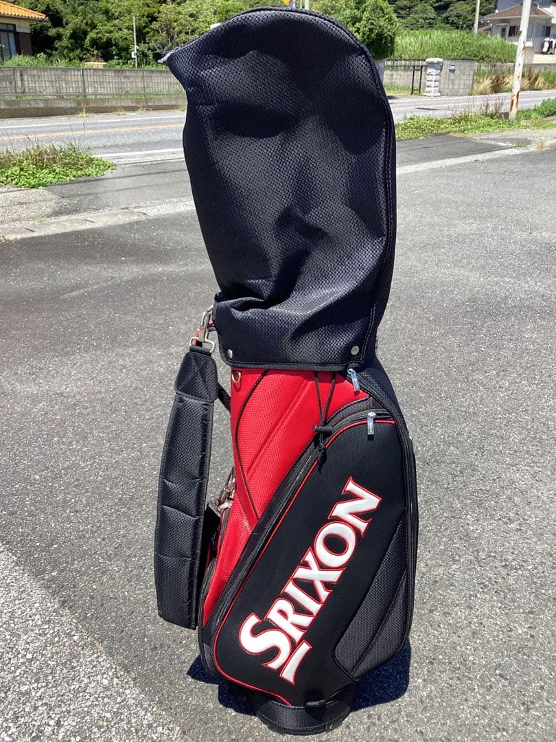 S4 Srixon キャディバッグ 赤/黒