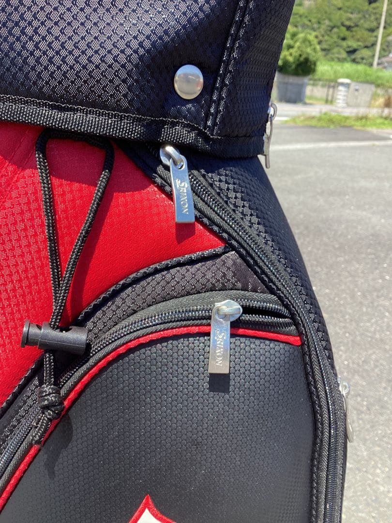 S4 Srixon キャディバッグ 赤/黒