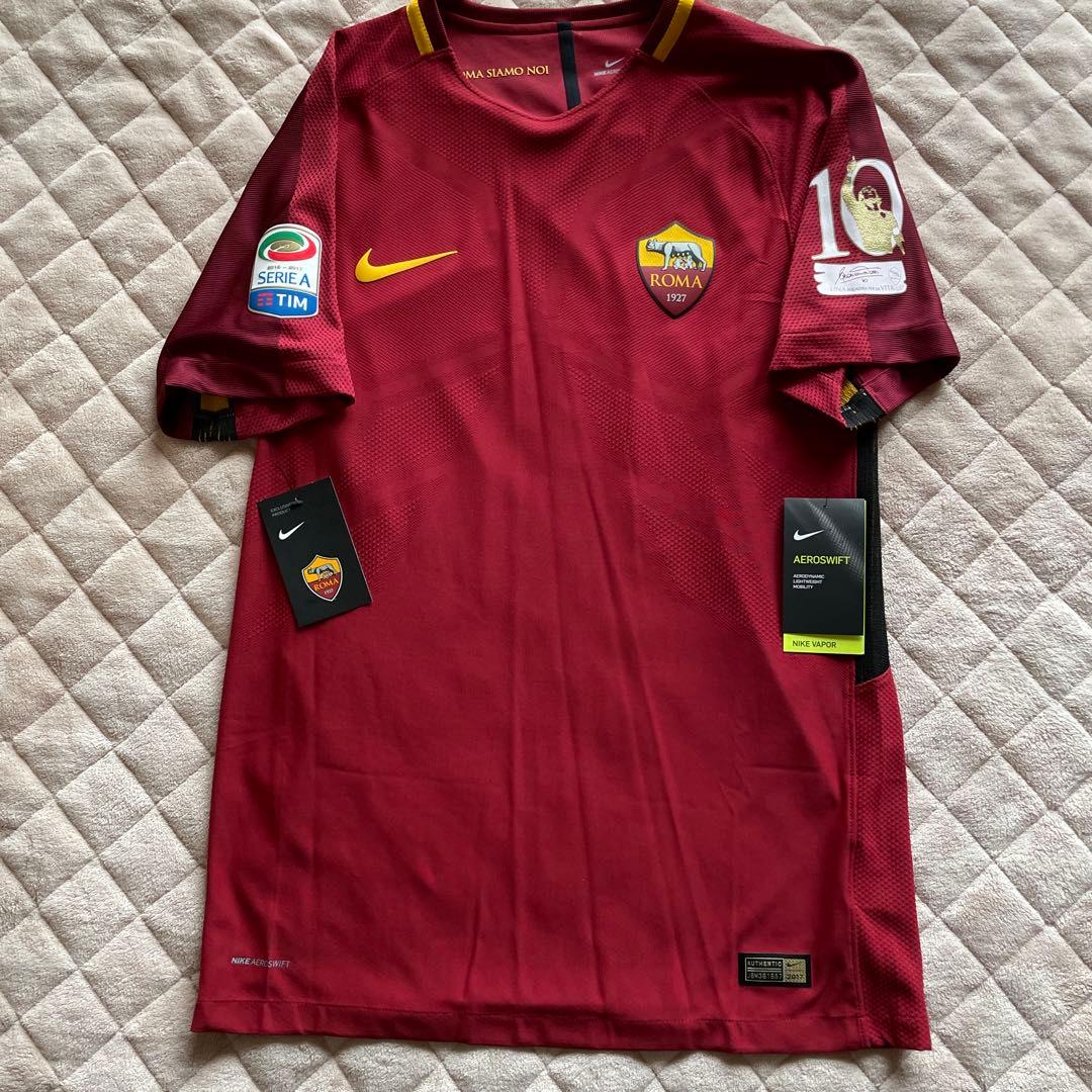 ウ*ズ様 デッドストック ローマ トッティ#10 現役ラストマッチパッチ付き