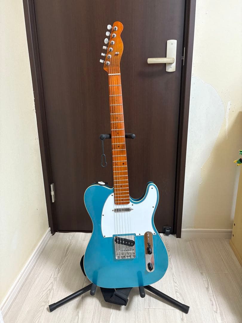 hy！！！ テレキャスタータイプ エレキギター 青