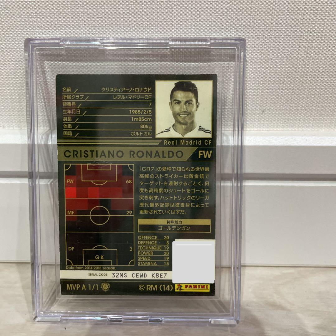 wccf ゴールデンガン　クリスティアーノ・ロナウド　MVP