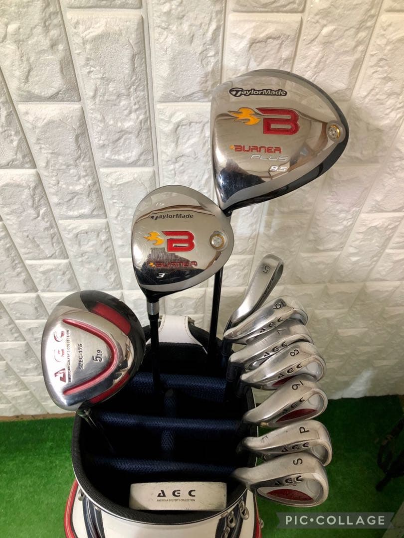 初心者おすすめ☆レフティ ゴルフクラブセット☆テーラーメイド☆キャディバッグ付