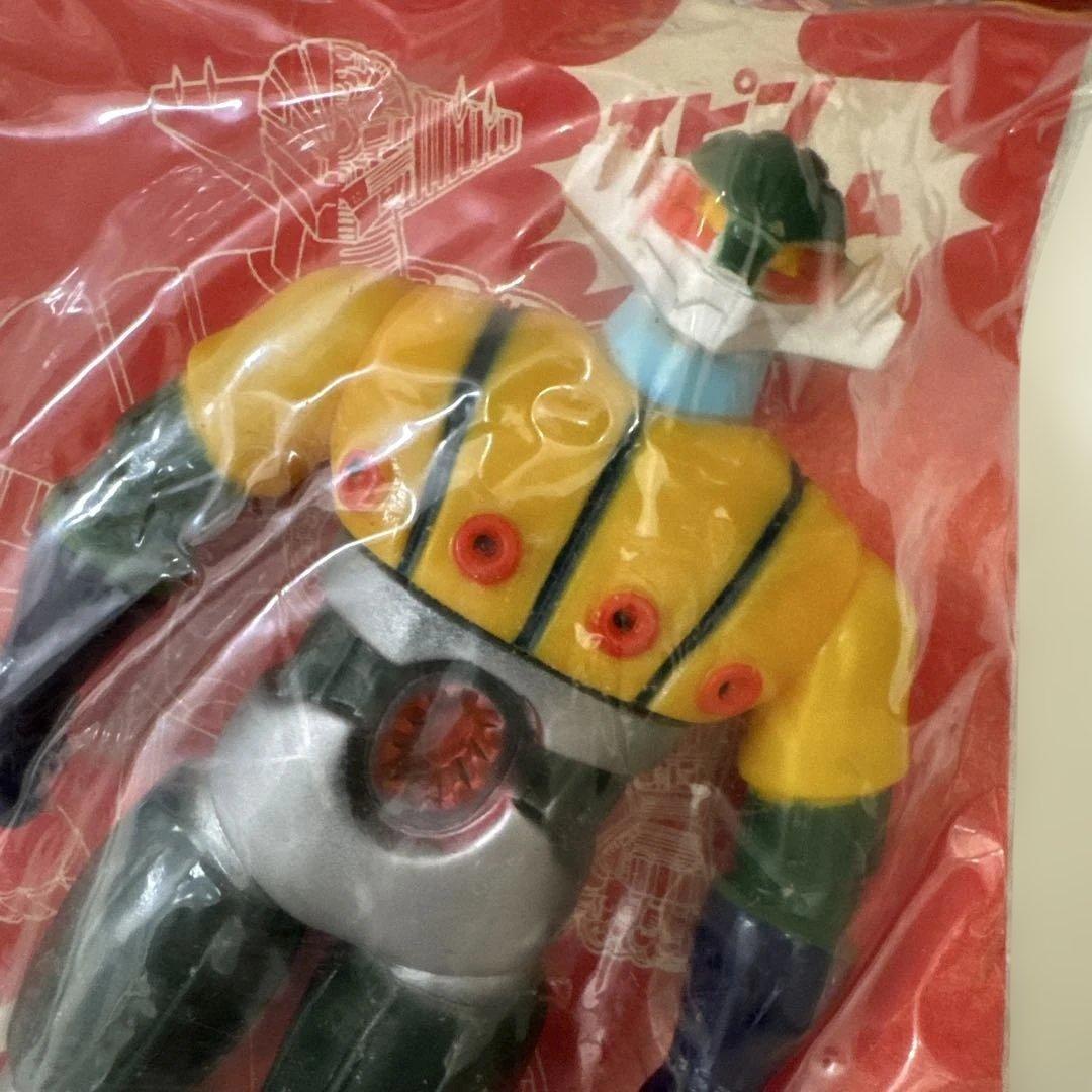 鋼鉄ジーク　当時物　未開封　ダイナミック企画　東映　ソフビ　おもちゃ