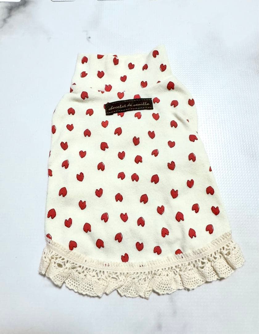 アトリエgg ハート柄ワンピース