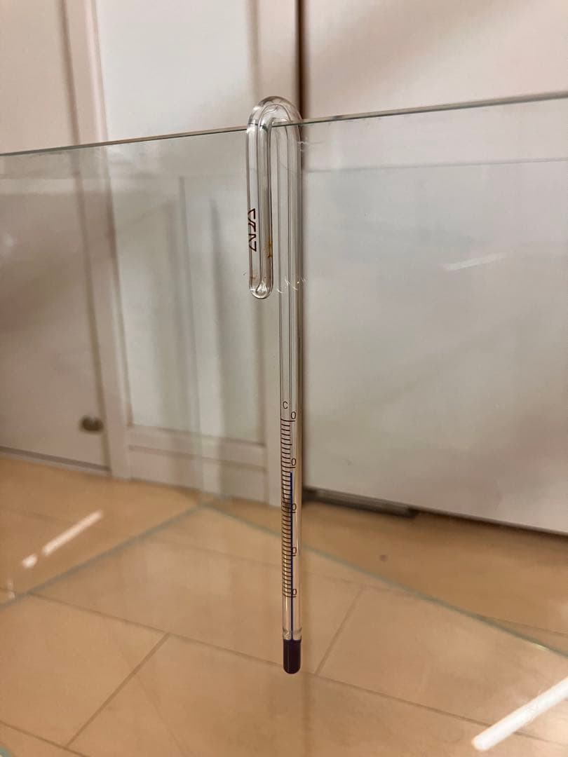 希少 廃盤品 クリアタイプADA 旧ロゴNAサーモメーター　J-06CL