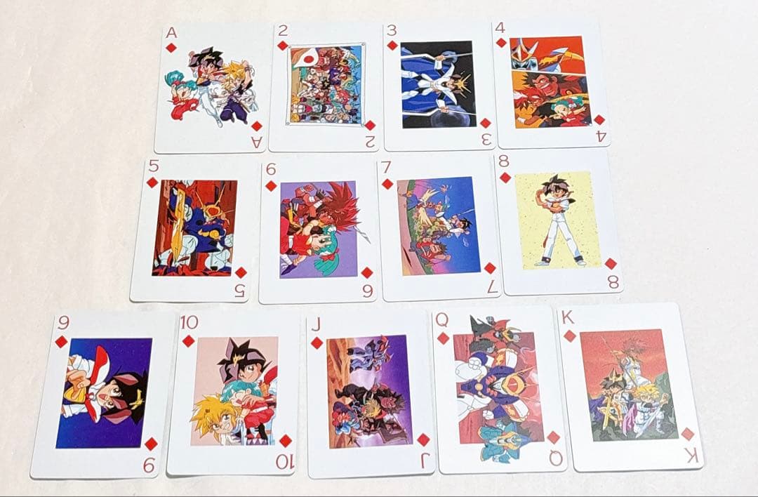 【希少】魔神英雄伝ワタル 3 トランプ 当時のもの