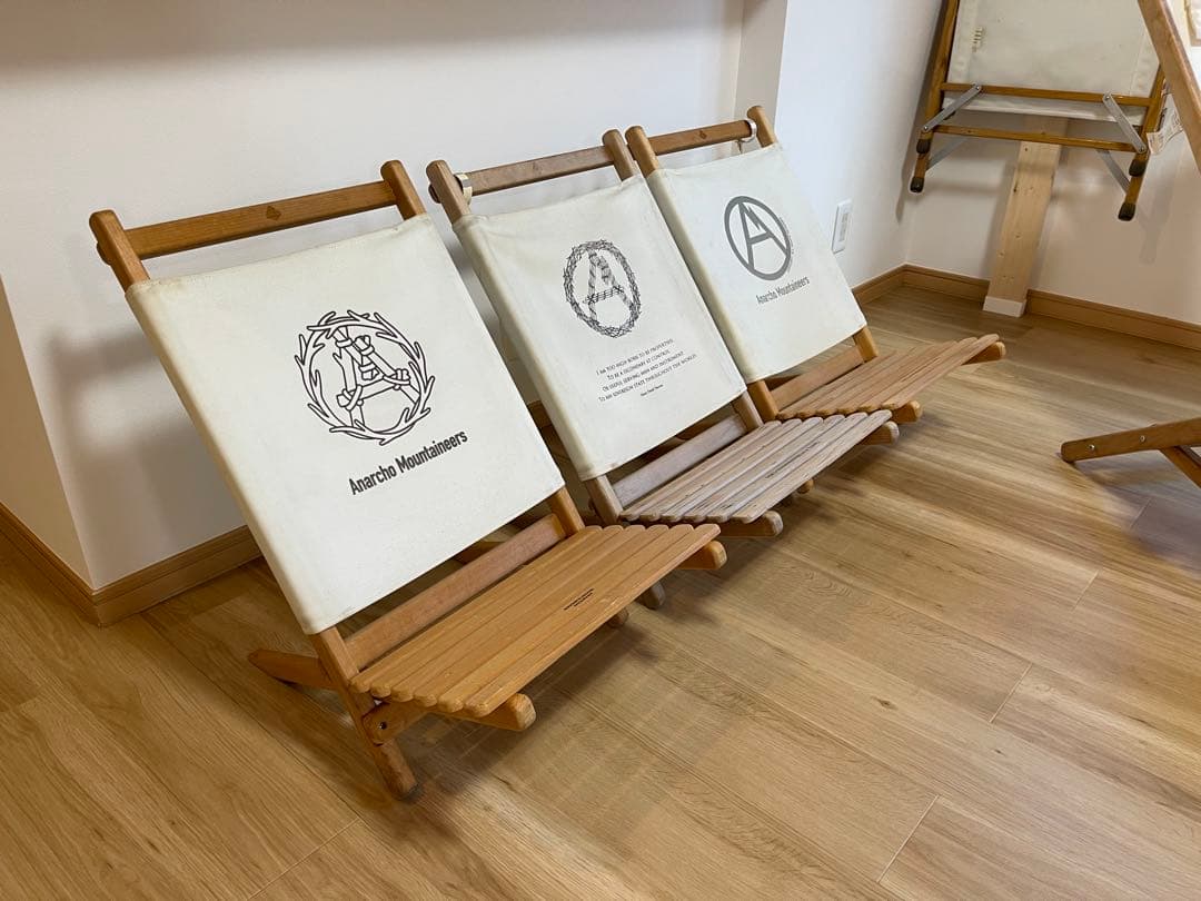 Anarcho Mountaineers アナルコチェアチェア 3脚セット